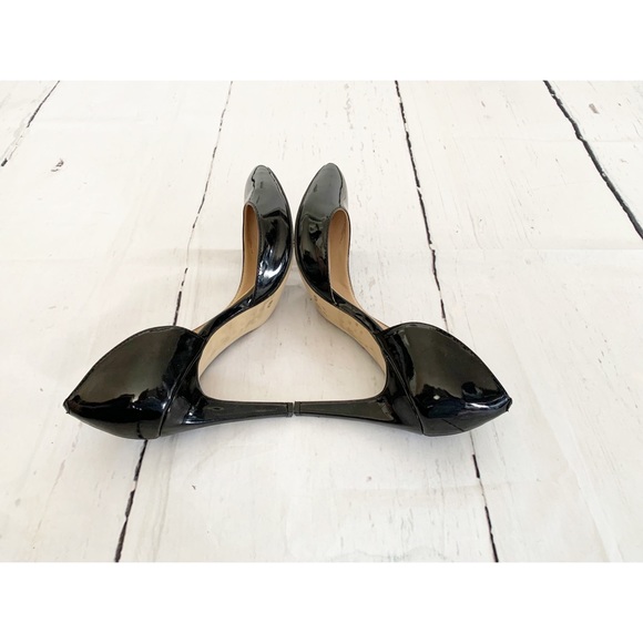 BCBGeneration Black Patent Leather Heels Size 9 - Picture 6 of 11